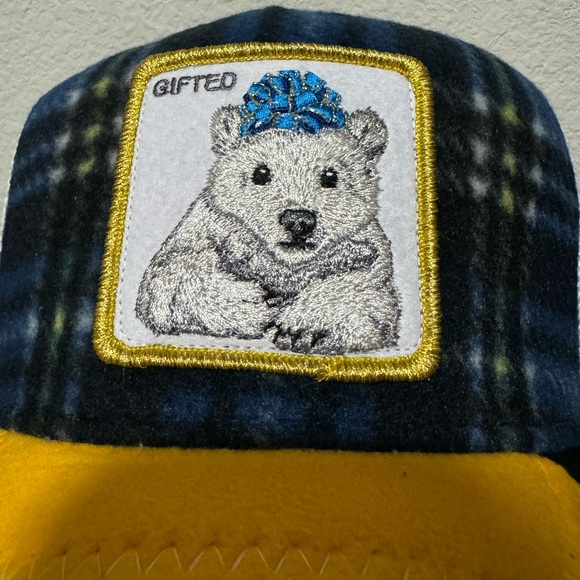 Goorin Bros Trucker Ugly Christmas Sweater capsule “So Talented" Gifted Bear - Picture 7 of 8